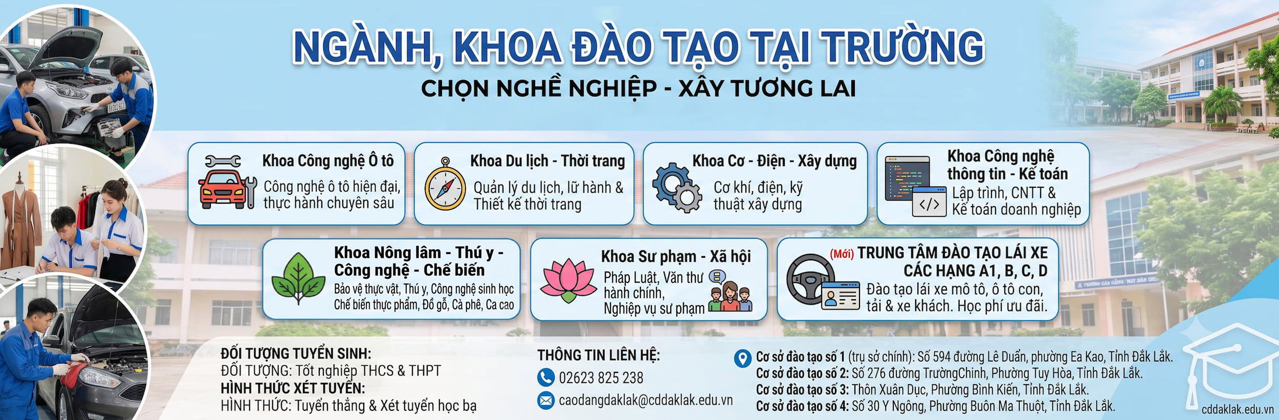 Khoa - Ngành Đào tạo